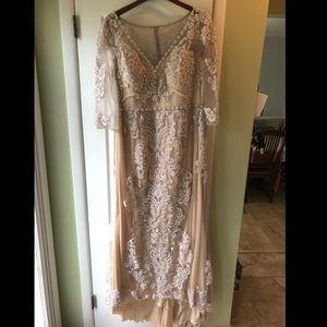 Eleni Elias A-Line Evening Gown